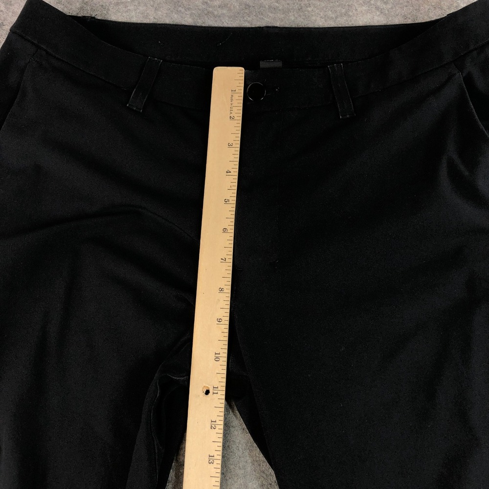 Lululemon ABC Mens 34 Black Technical Slim Fit Golf Casual Pants Athletic Gym - Picture 7 of 13